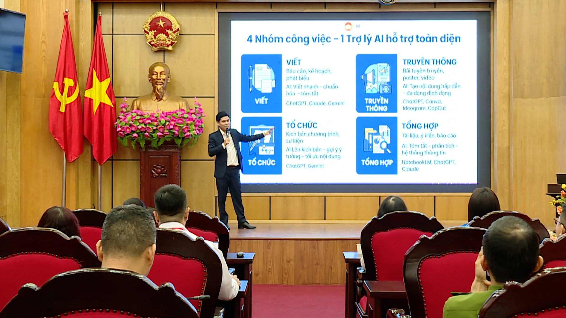 Ra mắt mô hình “Cán bộ Mặt trận thực chiến cùng AI”- Ảnh 3.