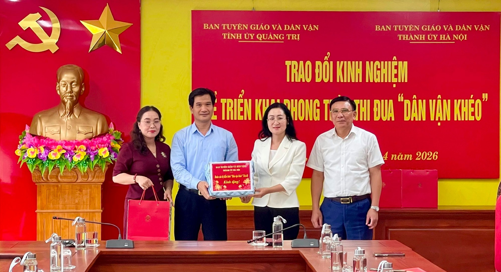 Hà Nội - Quảng Trị trao đổi kinh nghiệm xây dựng mô hình "dân vận khéo"- Ảnh 3.