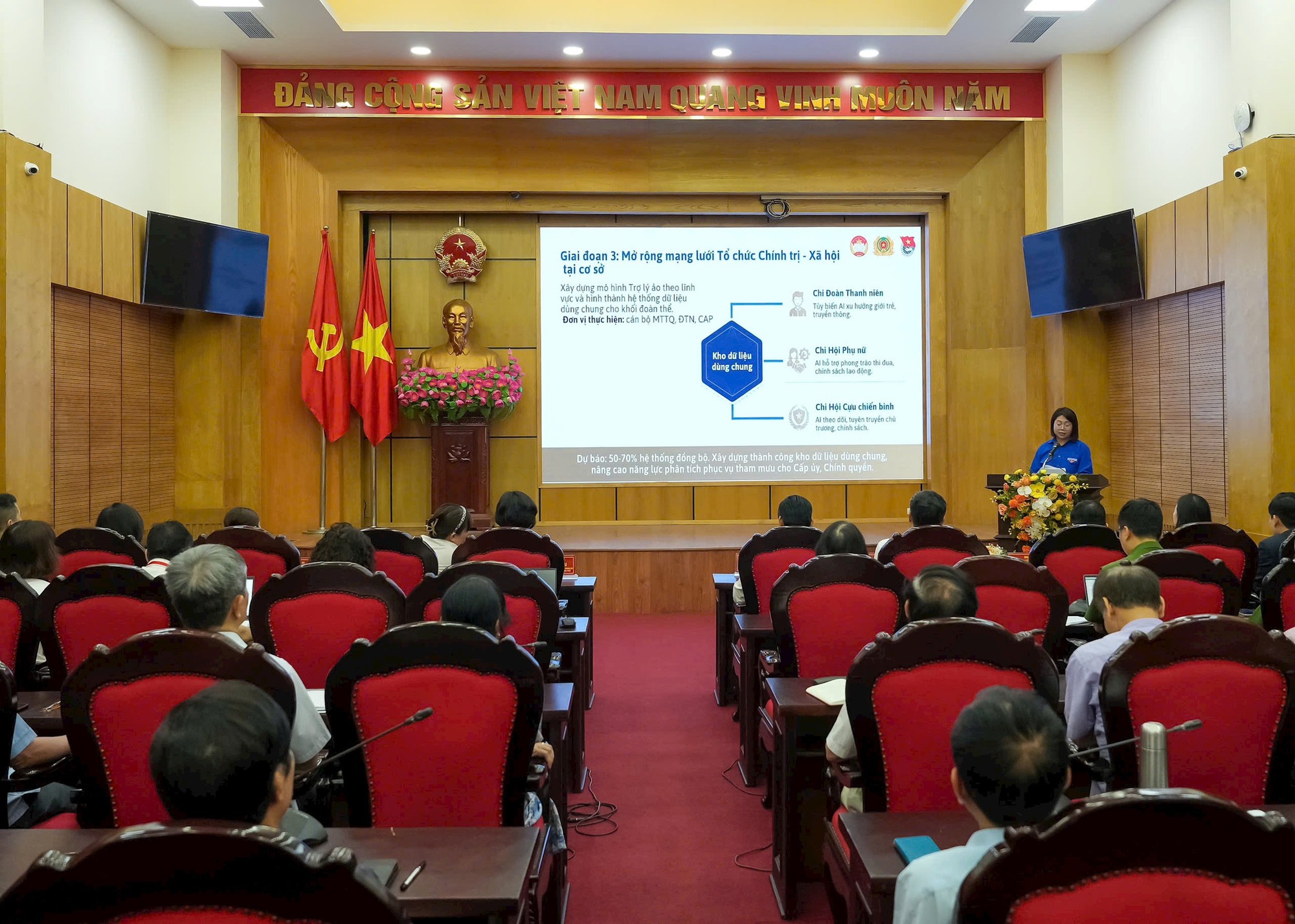 Ra mắt mô hình “Cán bộ Mặt trận thực chiến cùng AI”- Ảnh 1.