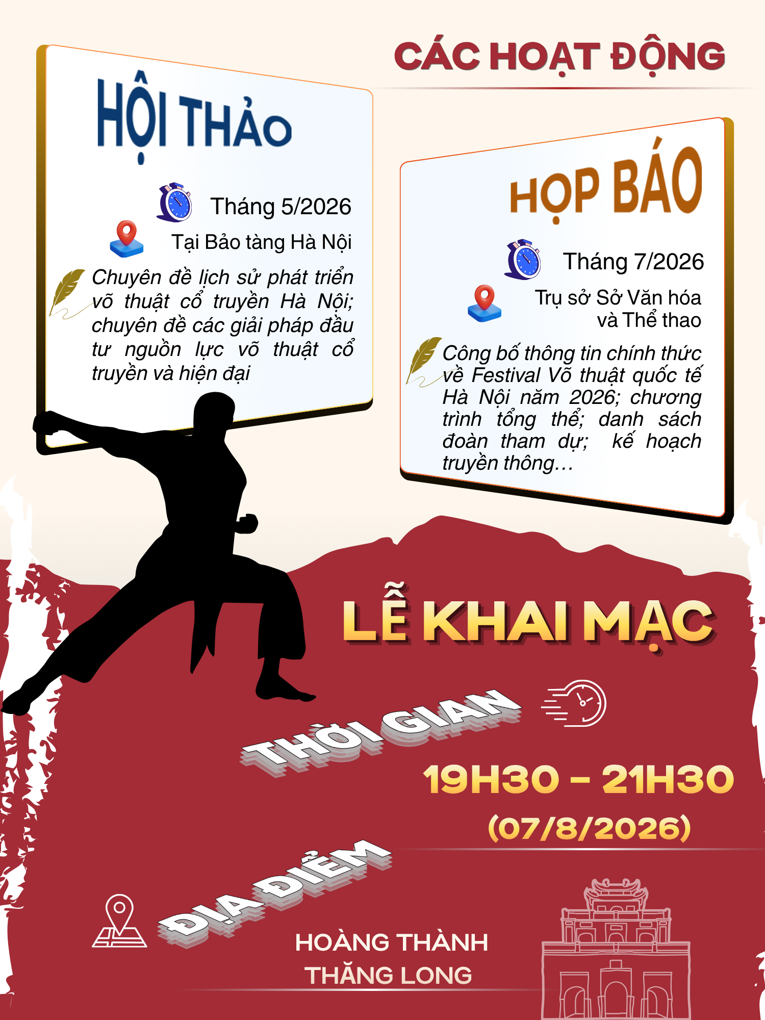 Tổ chức Festival Võ thuật quốc tế Hà Nội năm 2026- Ảnh 3.