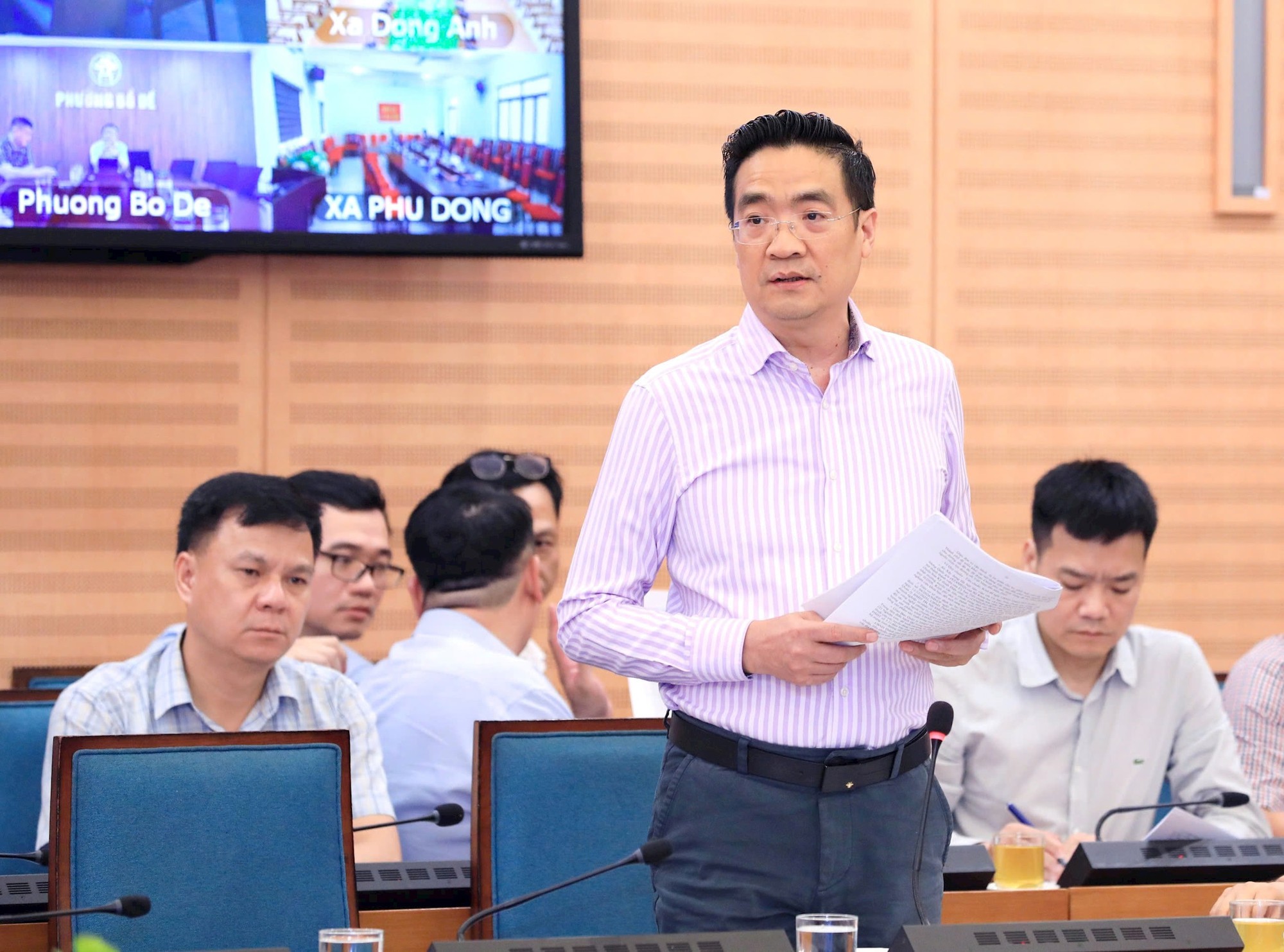 Chủ tịch UBND Thành phố Vũ Đại Thắng yêu cầu đẩy nhanh tiến độ các dự án giao thông quan trọng- Ảnh 5.