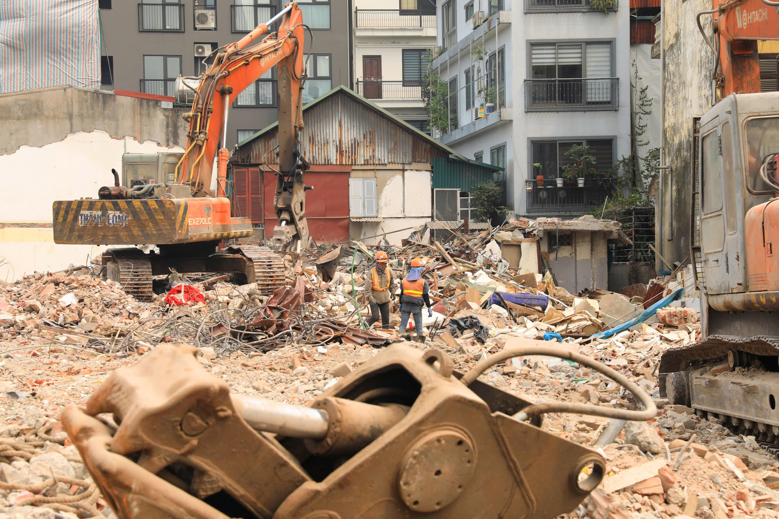 Toàn cảnh “siêu dự án” cầu Tứ Liên: Gỡ nút thắt mặt bằng, tăng tốc về đích 2027- Ảnh 6.