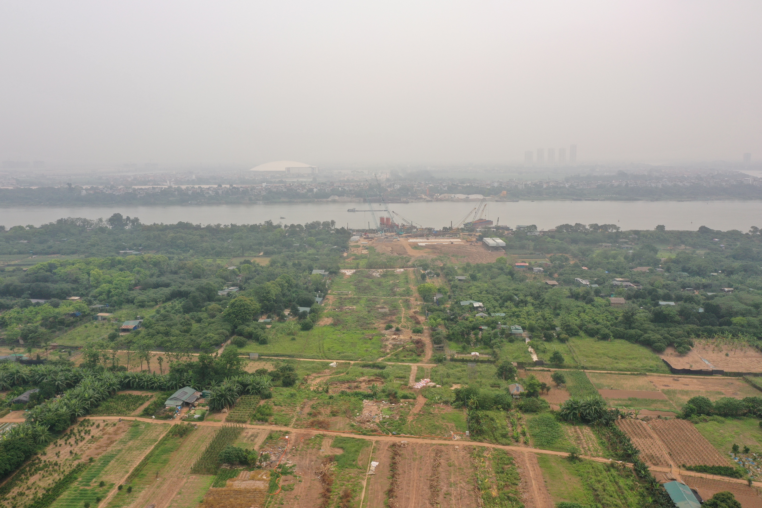 Toàn cảnh “siêu dự án” cầu Tứ Liên: Gỡ nút thắt mặt bằng, tăng tốc về đích 2027- Ảnh 3.