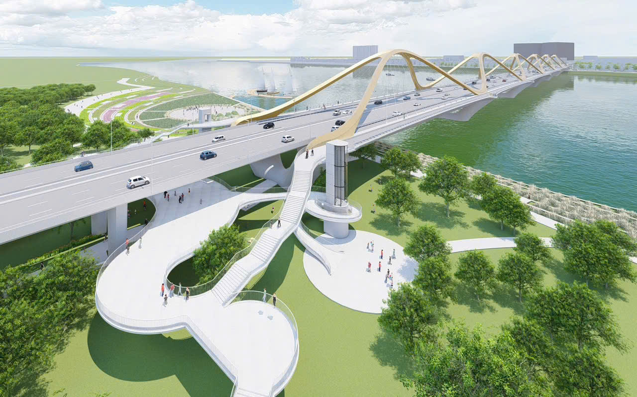 Toàn cảnh tiến độ cầu Trần Hưng Đạo: Quyết liệt tháo gỡ ‘điểm nghẽn’ mặt bằng, tăng tốc về đích 2027- Ảnh 3.