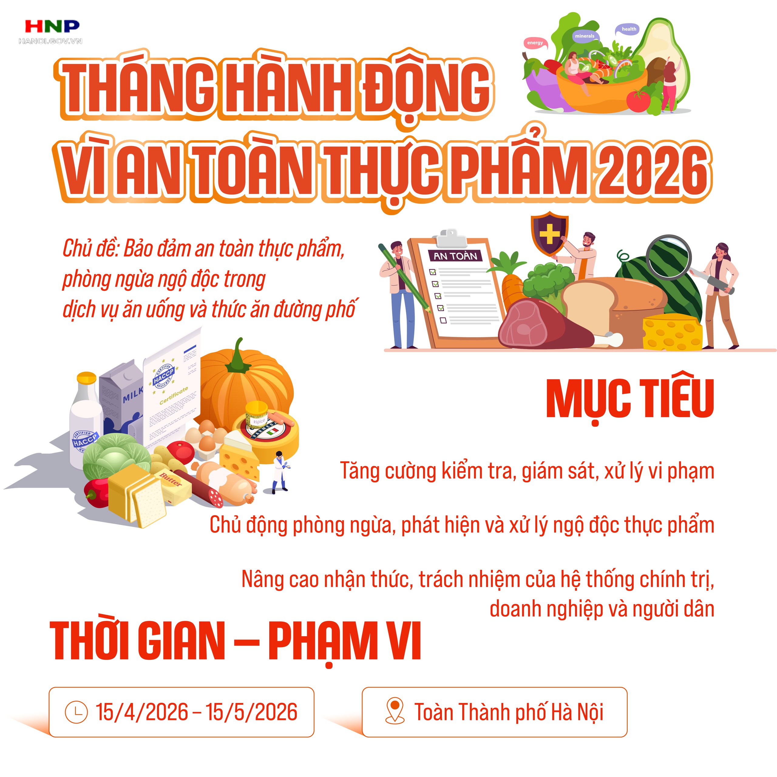 Triển khai “Tháng hành động vì an toàn thực phẩm”- Ảnh 1.