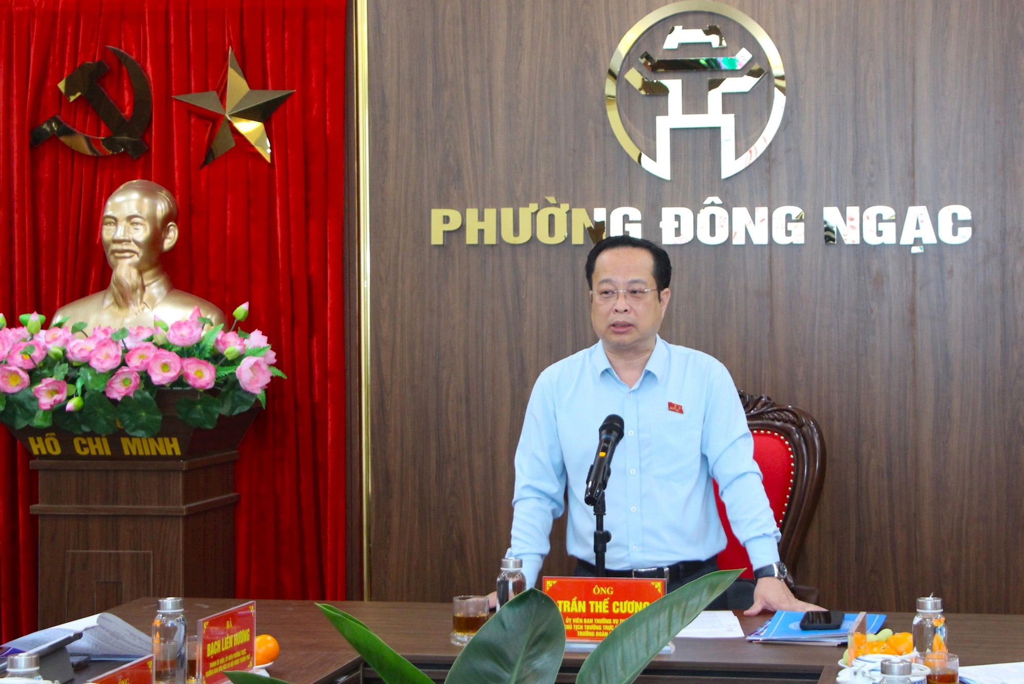 Thường trực HĐND Thành phố giám sát việc triển khai các dự án thoát nước, việc chống úng ngập trên địa bàn Thành phố- Ảnh 5.
