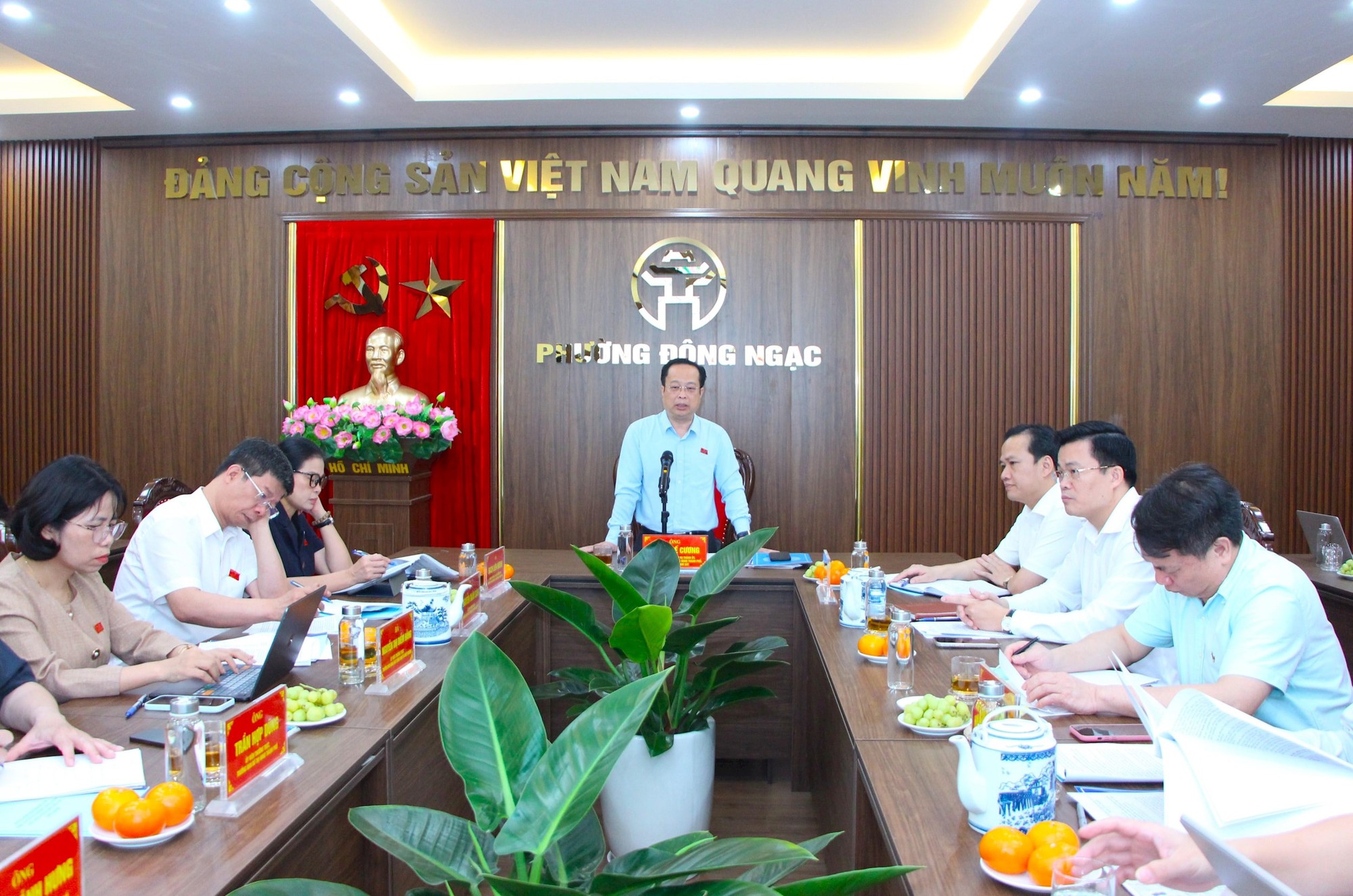 Thường trực HĐND Thành phố giám sát việc triển khai các dự án thoát nước, việc chống úng ngập trên địa bàn Thành phố- Ảnh 2.