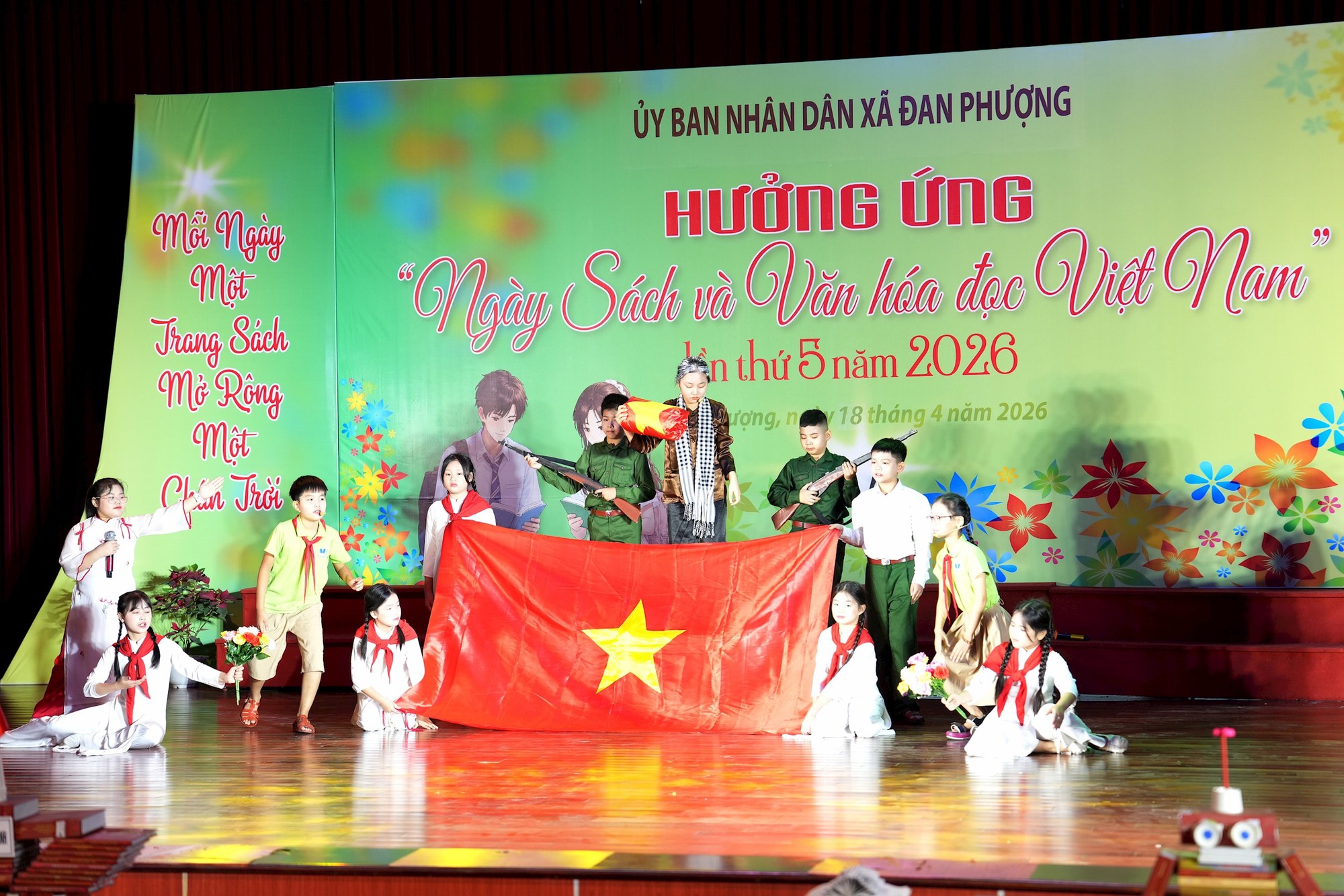 Đan Phượng lan tỏa văn hóa đọc hưởng ứng Ngày Sách Việt Nam 21/4- Ảnh 1.