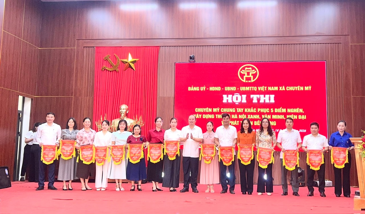 Xã Chuyên Mỹ chung tay khắc phục 5 điểm nghẽn, xây dựng Thủ đô Hà Nội xanh, văn minh, hiện đại- Ảnh 2.