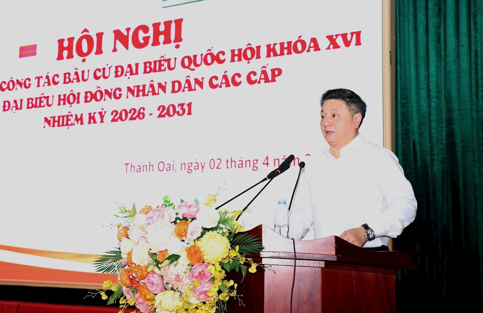 Xã Thanh Oai khen thưởng nhiều tập thể, cá nhân trong công tác bầu cử- Ảnh 1.