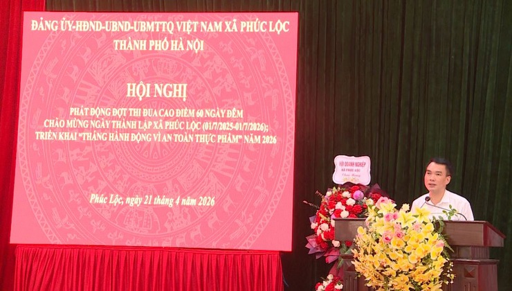 Xã Phúc Lộc nhiều hoạt động thiết thực kỷ niệm 1 năm thành lập- Ảnh 2.