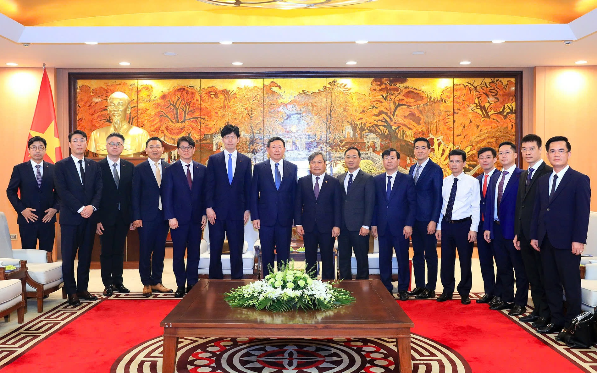 Hà Nội và Tập đoàn Lotte (Hàn Quốc) tăng cường hợp tác phát triển đô thị