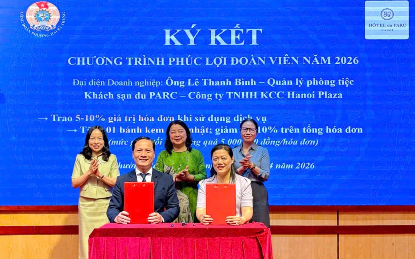 Ký kết chương trình phúc lợi đoàn viên năm 2026