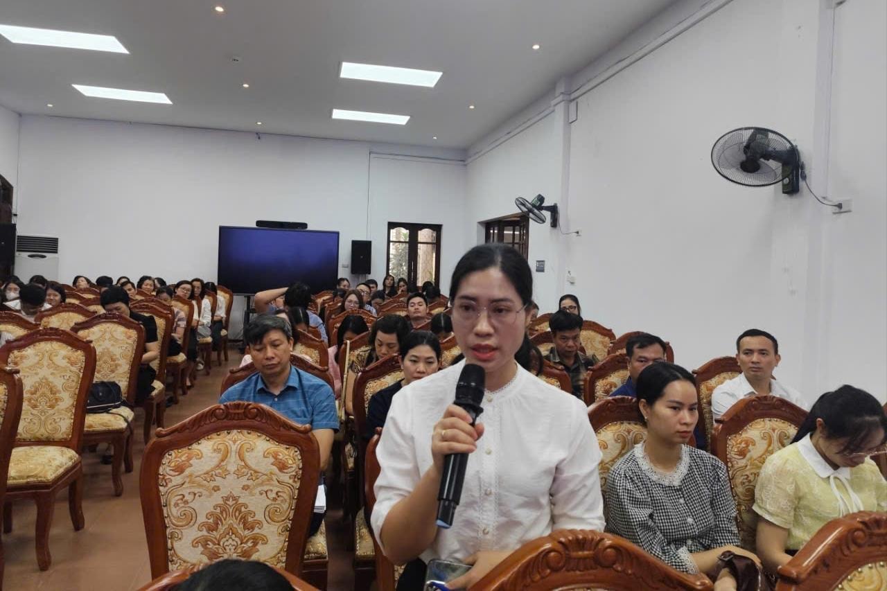 Tập huấn nâng cao năng lực đội ngũ hòa giải viên lao động xã, phường- Ảnh 1.