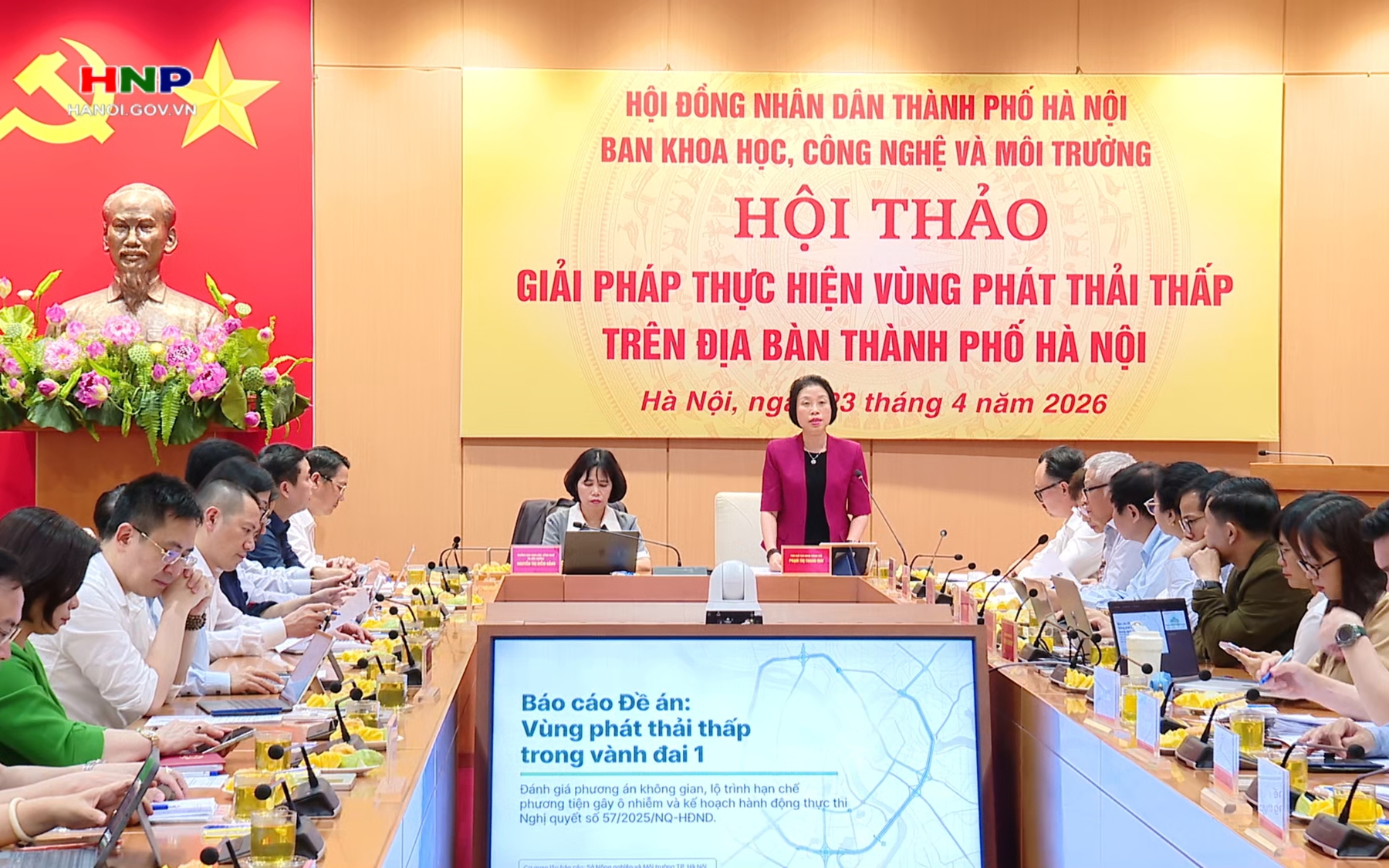 HĐND thành phố Hà Nội: Thảo luận về Đề án vùng phát thải thấp trong Vành đai 1