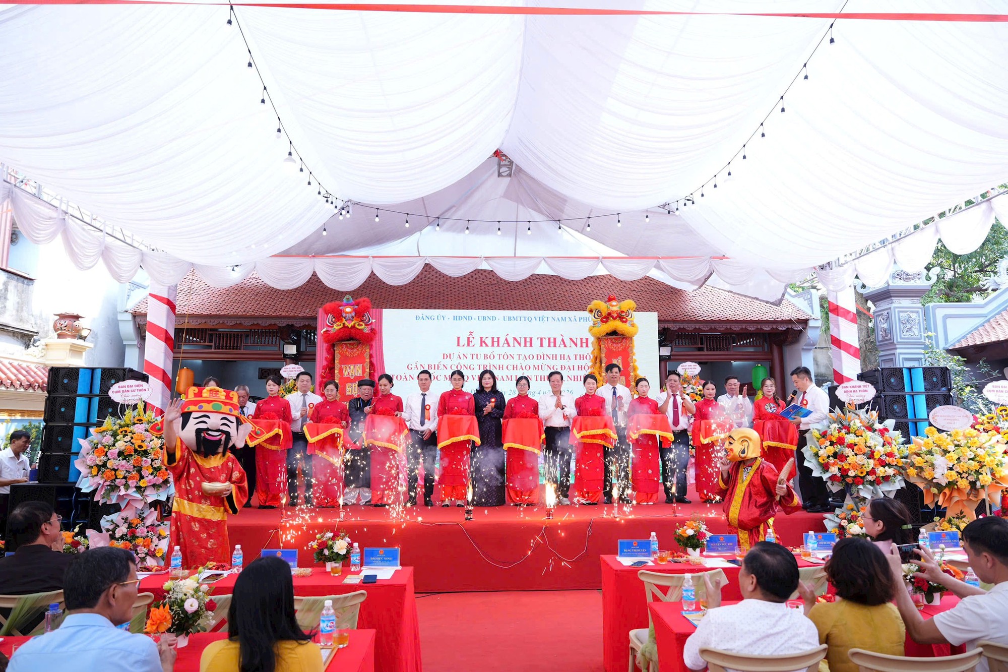 Xã Phù Đổng khánh thành công trình tu bổ, tôn tạo đình Hạ Thôn- Ảnh 4.