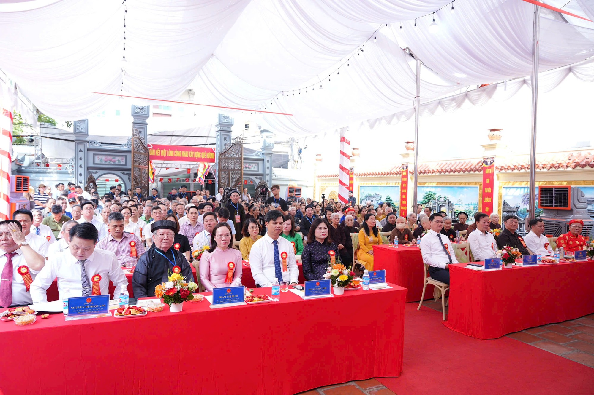 Xã Phù Đổng khánh thành công trình tu bổ, tôn tạo đình Hạ Thôn- Ảnh 1.