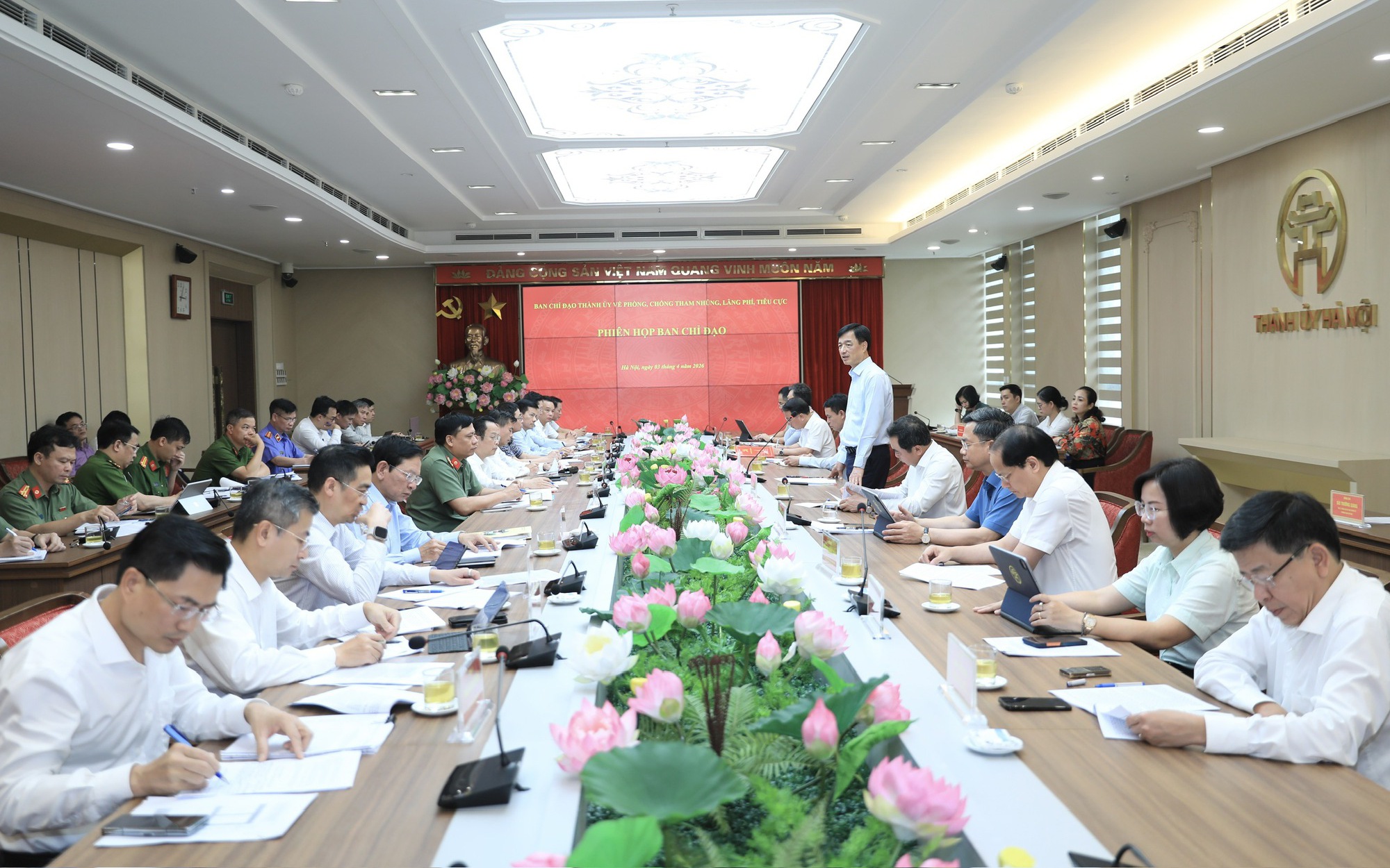 Quang cảnh phiên họp Ban Chỉ đạo quý I/2026