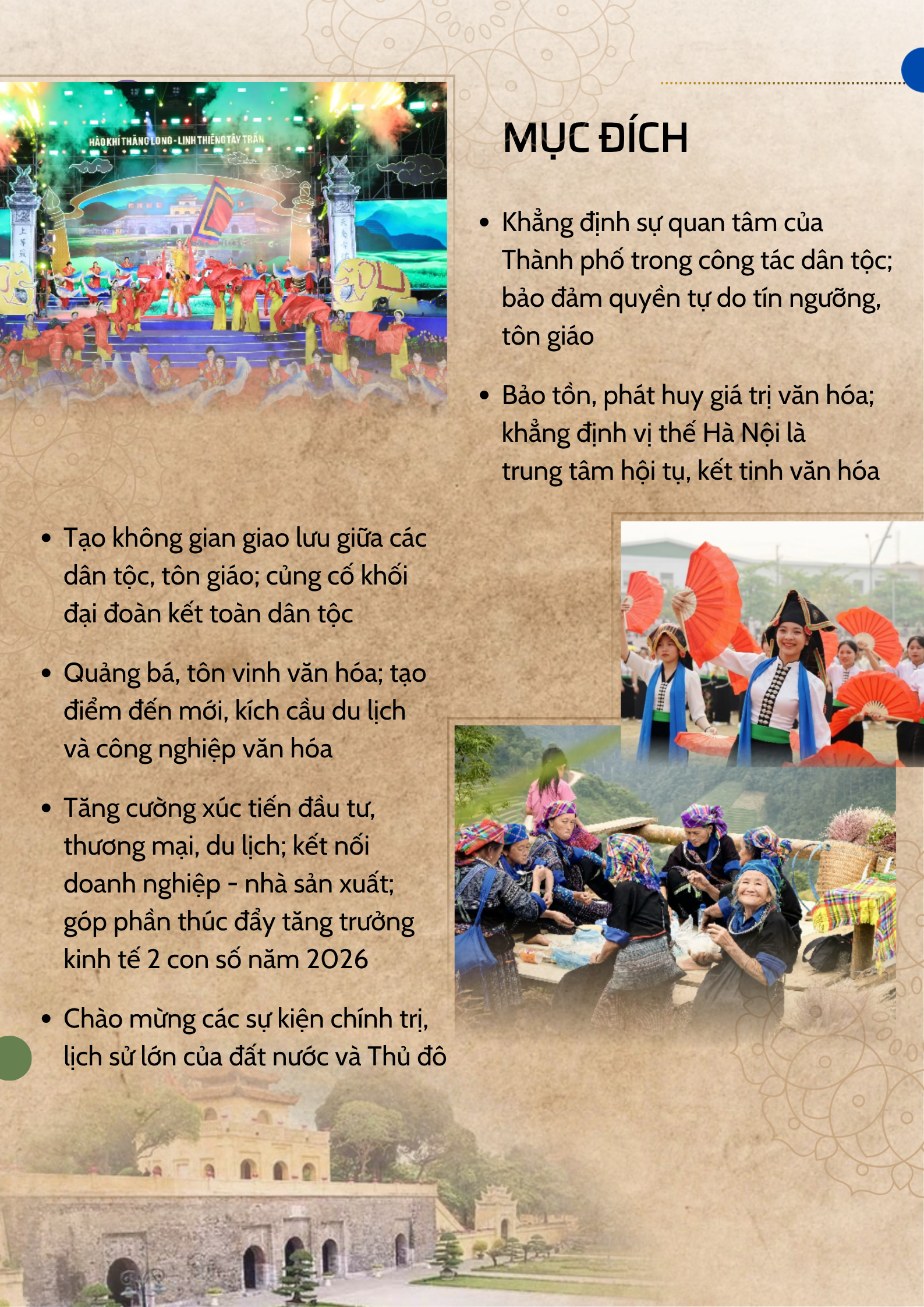 Festival Dân tộc - Tôn giáo Thủ đô lần thứ Nhất: Hội tụ niềm tin, lan tỏa bản sắc- Ảnh 2.