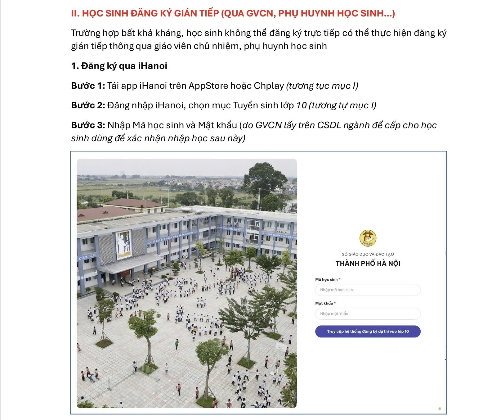 Chi tiết quy trình đăng ký tuyển sinh trực tuyến vào lớp 10 THPT- Ảnh 12.