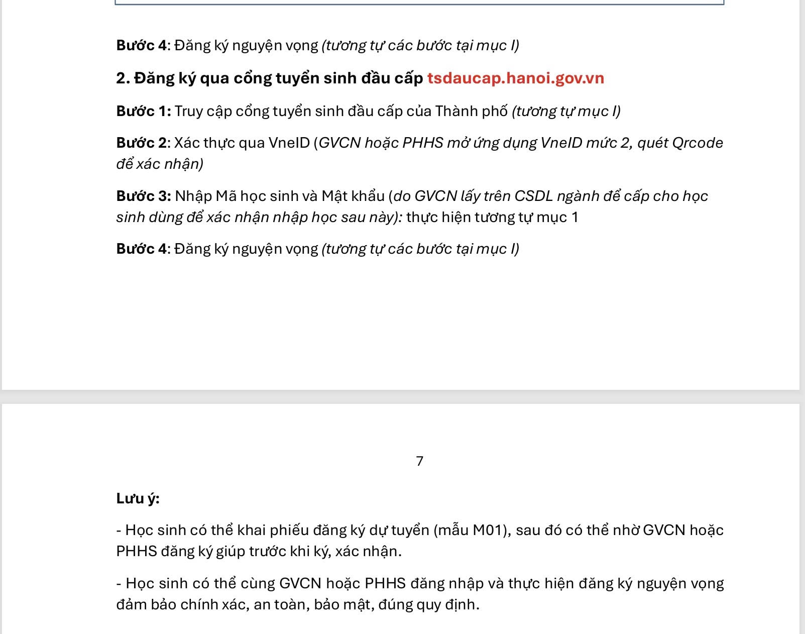 Chi tiết quy trình đăng ký tuyển sinh trực tuyến vào lớp 10 THPT- Ảnh 13.