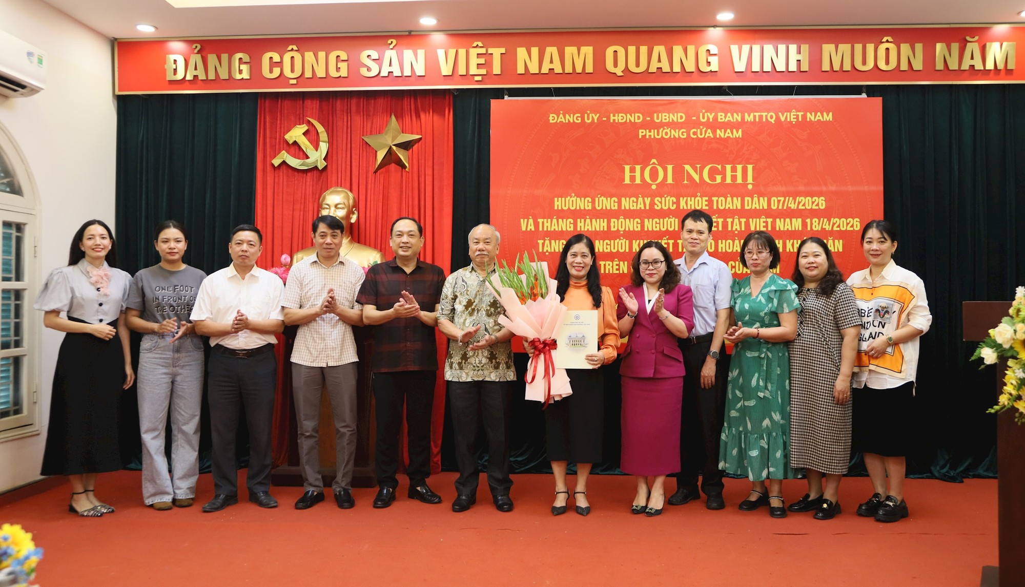 Phường Cửa Nam hưởng ứng Ngày Sức khỏe toàn dân- Ảnh 3.