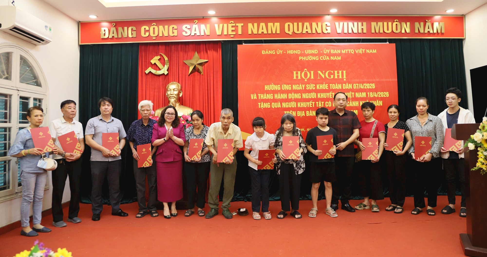 Phường Cửa Nam hưởng ứng Ngày Sức khỏe toàn dân- Ảnh 2.