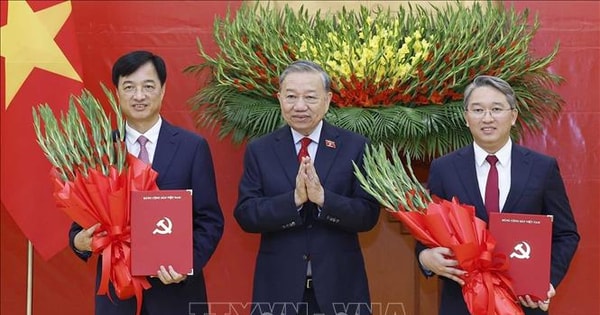 Trao quyết định bổ nhiệm Trưởng ban Tổ chức Trung ương và Chánh Văn phòng Trung ương Đảng- Ảnh 2.