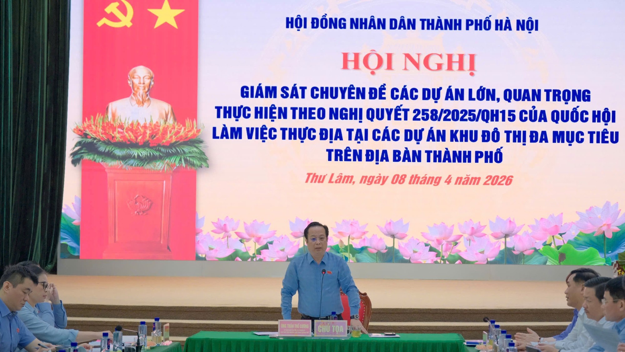 Thường trực HĐND Thành phố giám sát chuyên đề việc triển khai những dự án lớn, quan trọng- Ảnh 6.