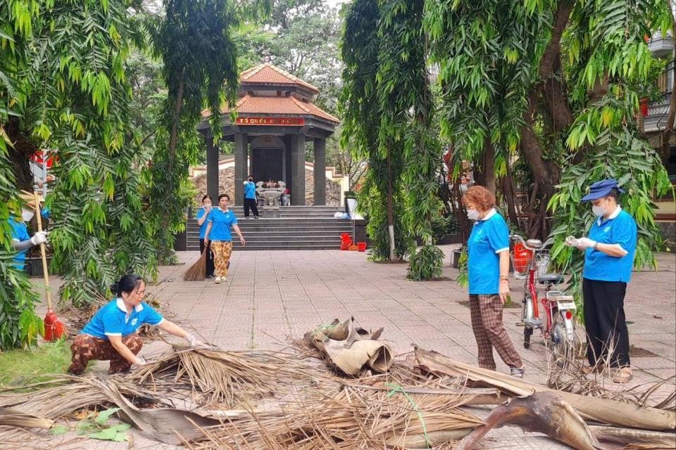 Phụ nữ Thủ đô ra quân Ngày cuối tuần xanh, chào mừng Đại hội MTTQ Việt Nam XI- Ảnh 2.
