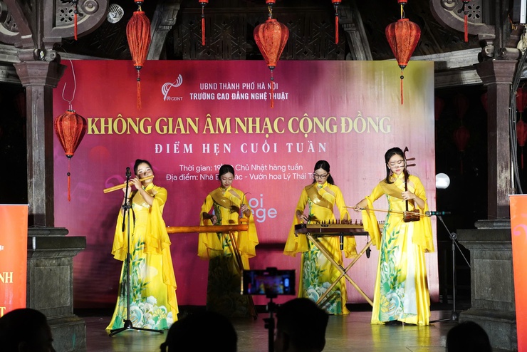 Hanoi community music program brings culture closer to everyday urban life naturally- Ảnh 1.