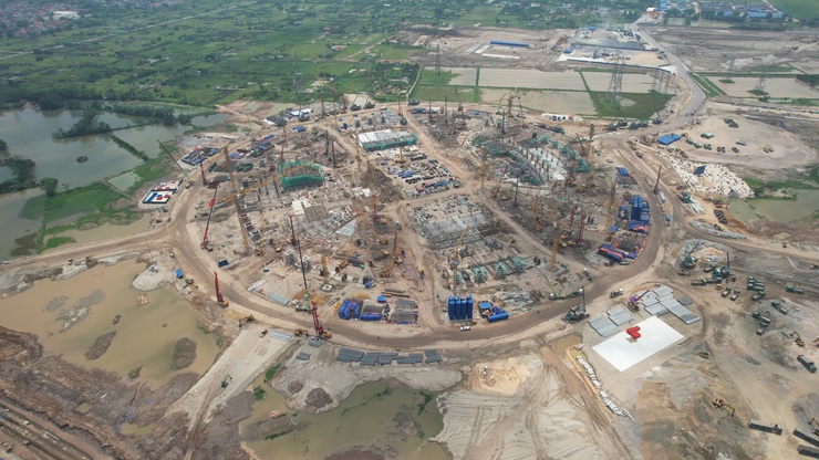 Hanoi pushes Olympic sports urban project progress while accelerating land clearance efforts citywide- Ảnh 3.