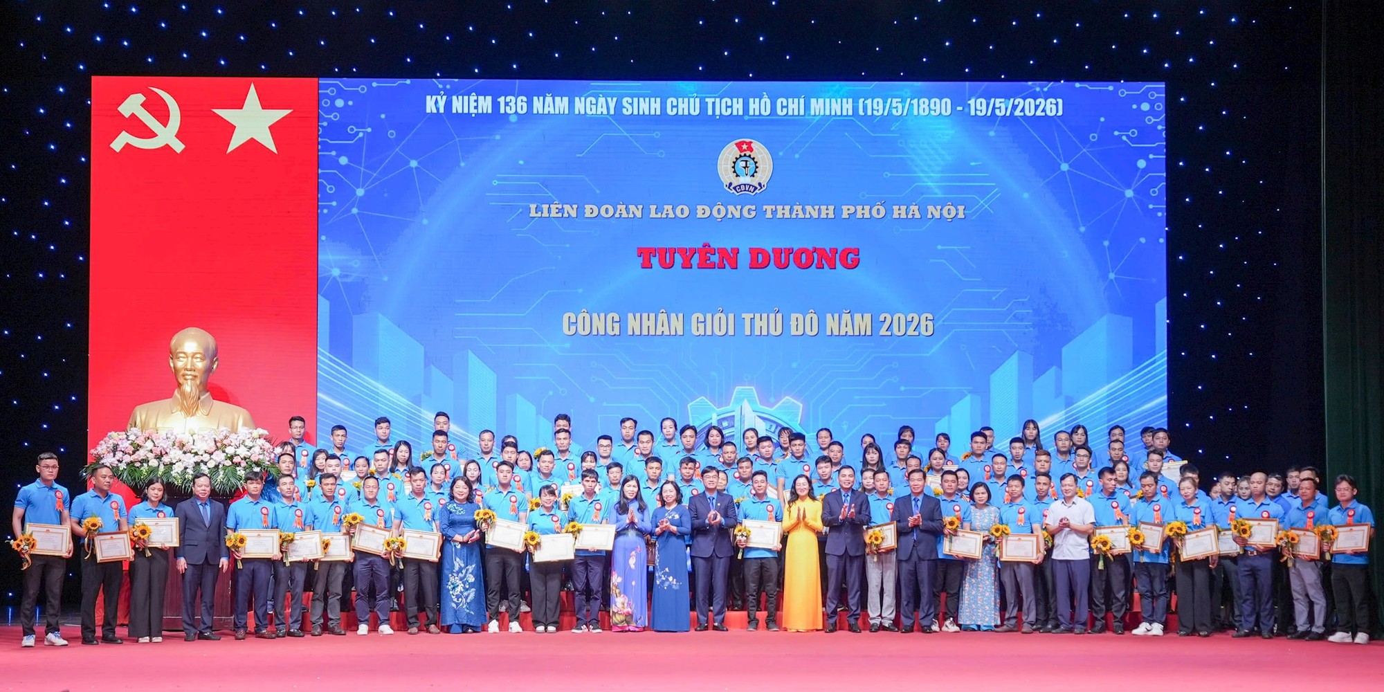 Hà Nội tuyên dương 100 Công nhân giỏi Thủ đô năm 2026- Ảnh 2.