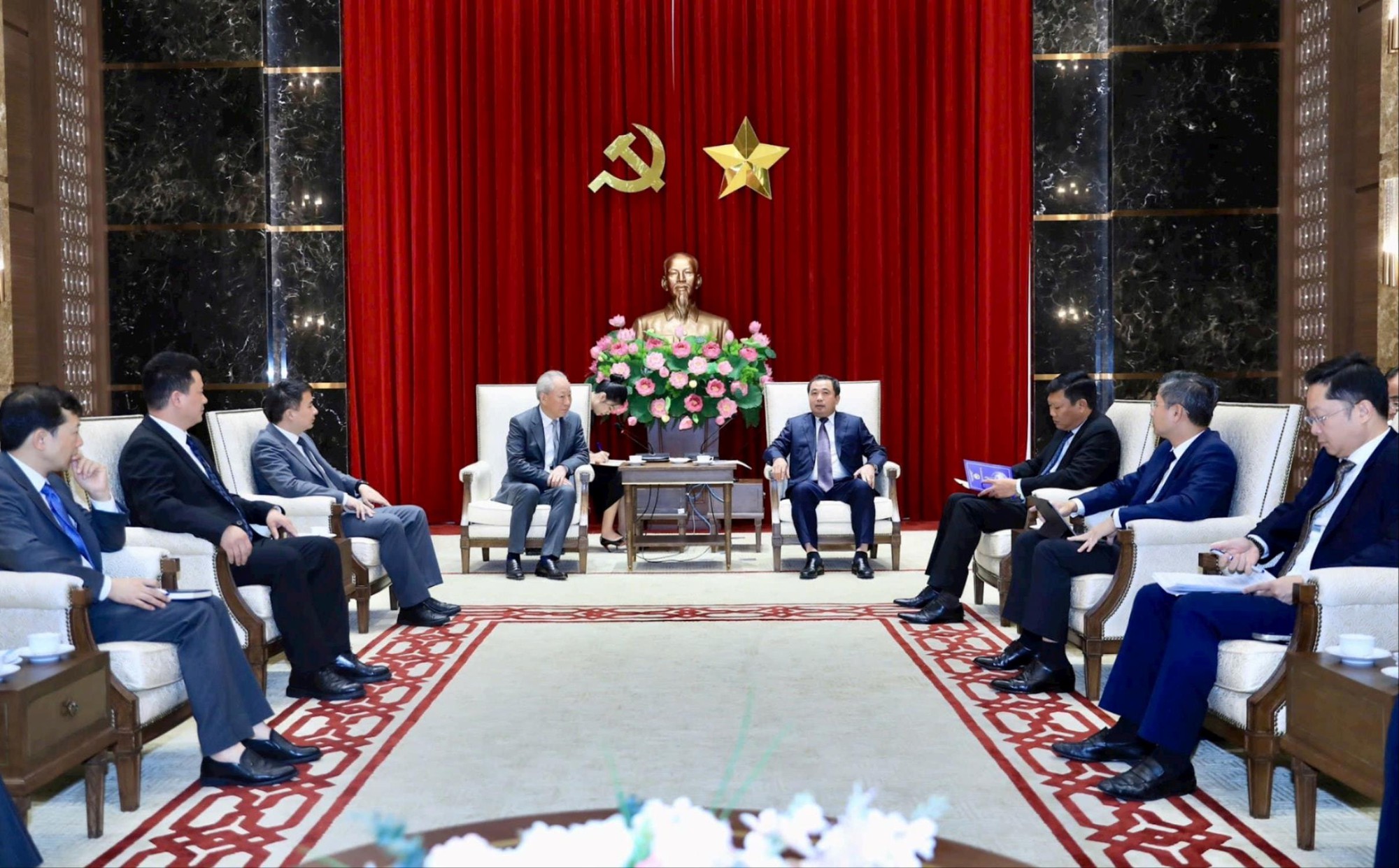 Hà Nội - Tập đoàn Xây dựng Thái Bình Dương (Trung Quốc): Cụ thể hóa quan hệ hợp tác bằng những chương trình, dự án và kết quả cụ thể- Ảnh 1.
