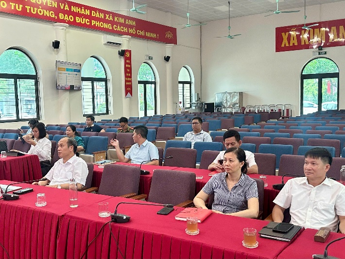 Xã Kim Anh tham dự hội nghị tập huấn triển khai thử nghiệm Hệ thống Trung tâm điều hành thông minh (IOC)- Ảnh 1.