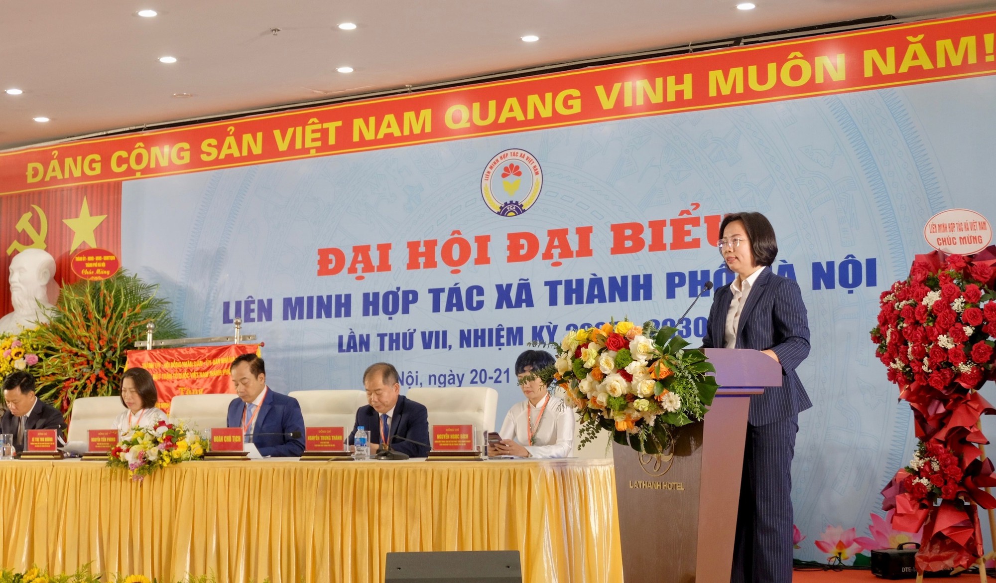 Đại hội đại biểu Liên minh HTX thành phố Hà Nội lần thứ VII, nhiệm kỳ 2025-2030 thành công tốt đẹp- Ảnh 4.