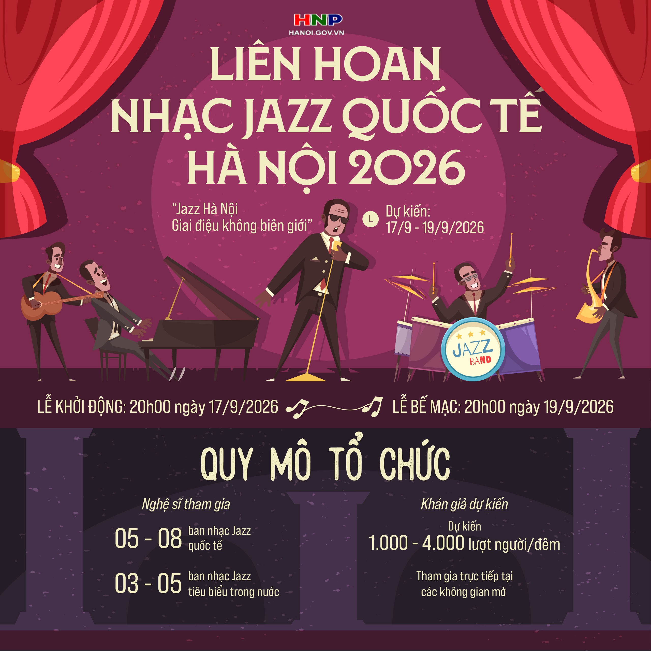 Liên hoan nhạc Jazz quốc tế Hà Nội- Ảnh 1.