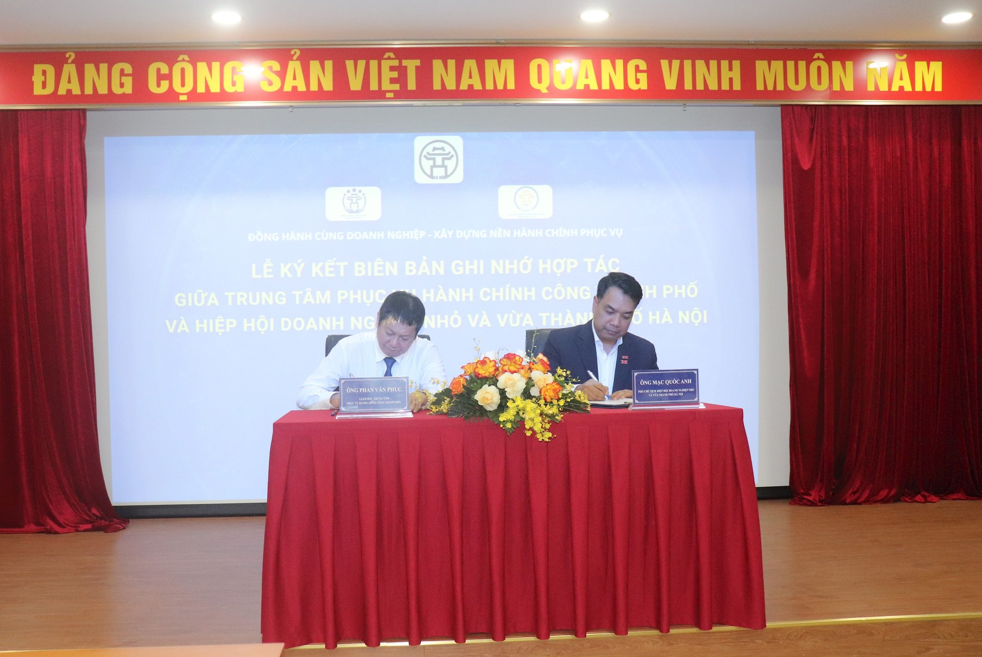 Kỳ kết hợp tác “Đồng hành cùng doanh nghiệp - Xây dựng nền hành chính phục vụ- Ảnh 2.