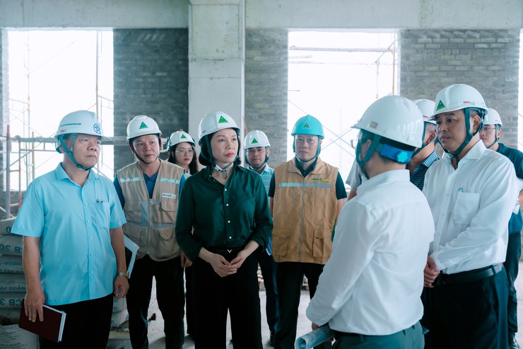 Hanoi accelerates construction progress for major second cardiovascular hospital project serving northern region- Ảnh 1.