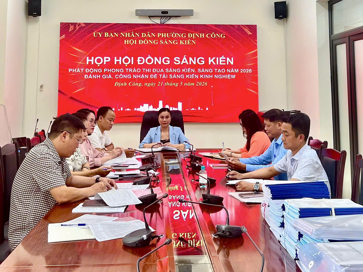 Phường Định Công: Phát động phong trào thi đua sáng kiến, sáng tạo năm 2026- Ảnh 1.
