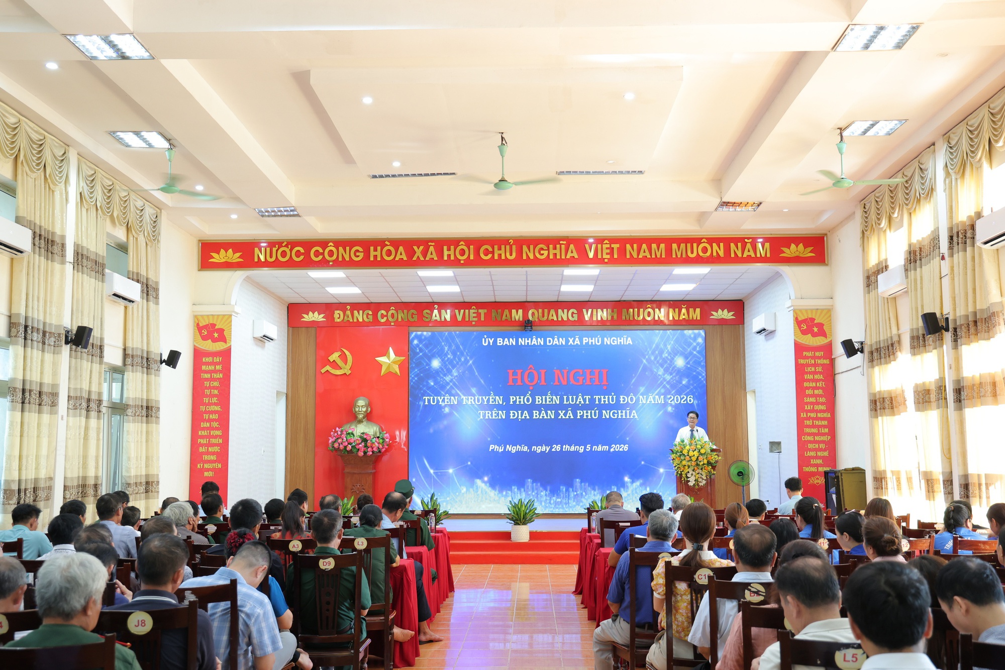 Xã Phú Nghĩa đẩy mạnh tuyên truyền, phổ biến sâu rộng Luật Thủ đô năm 2026 đến mọi người dân- Ảnh 1.