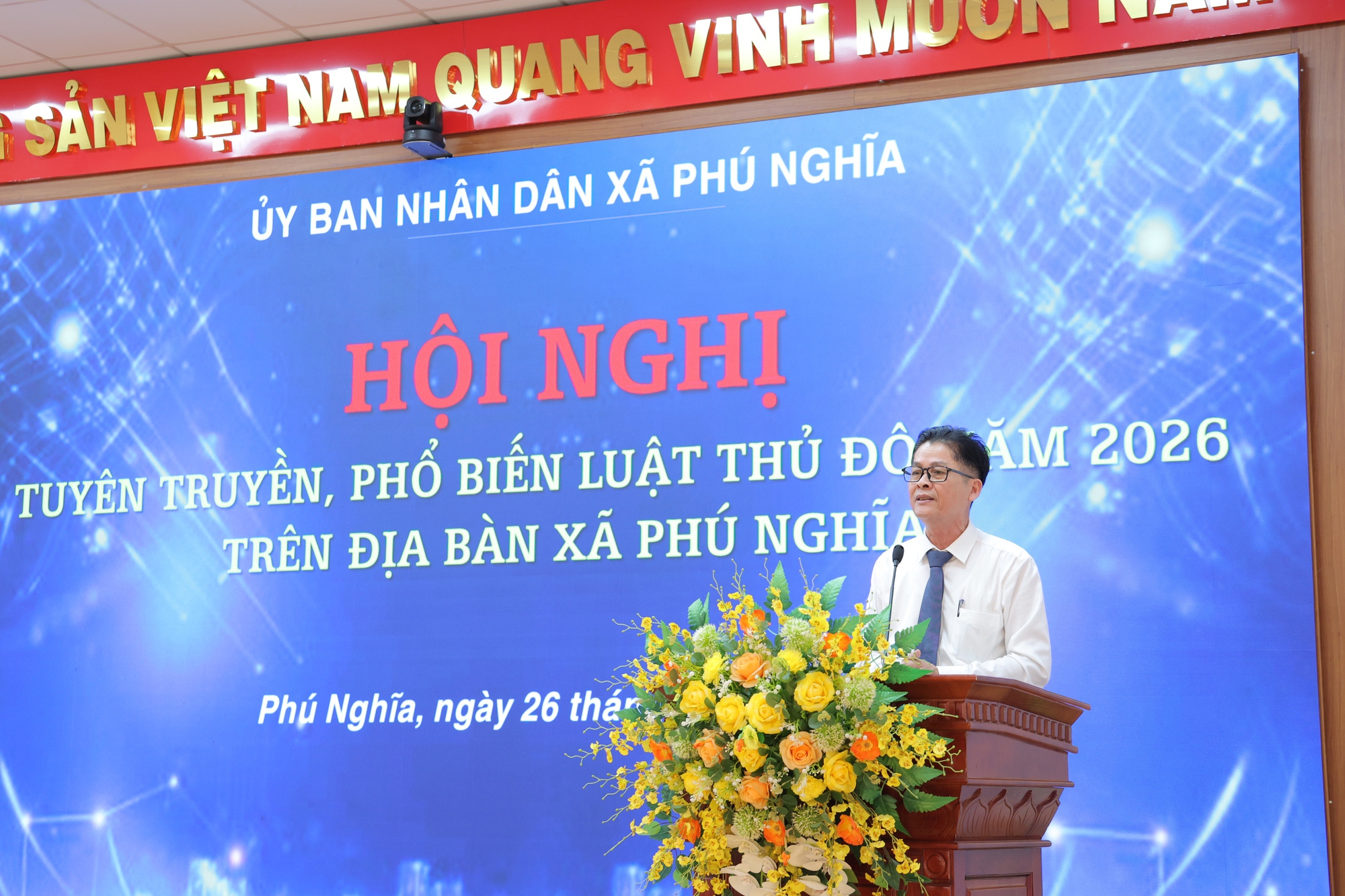 Xã Phú Nghĩa đẩy mạnh tuyên truyền, phổ biến sâu rộng Luật Thủ đô năm 2026 đến mọi người dân- Ảnh 2.