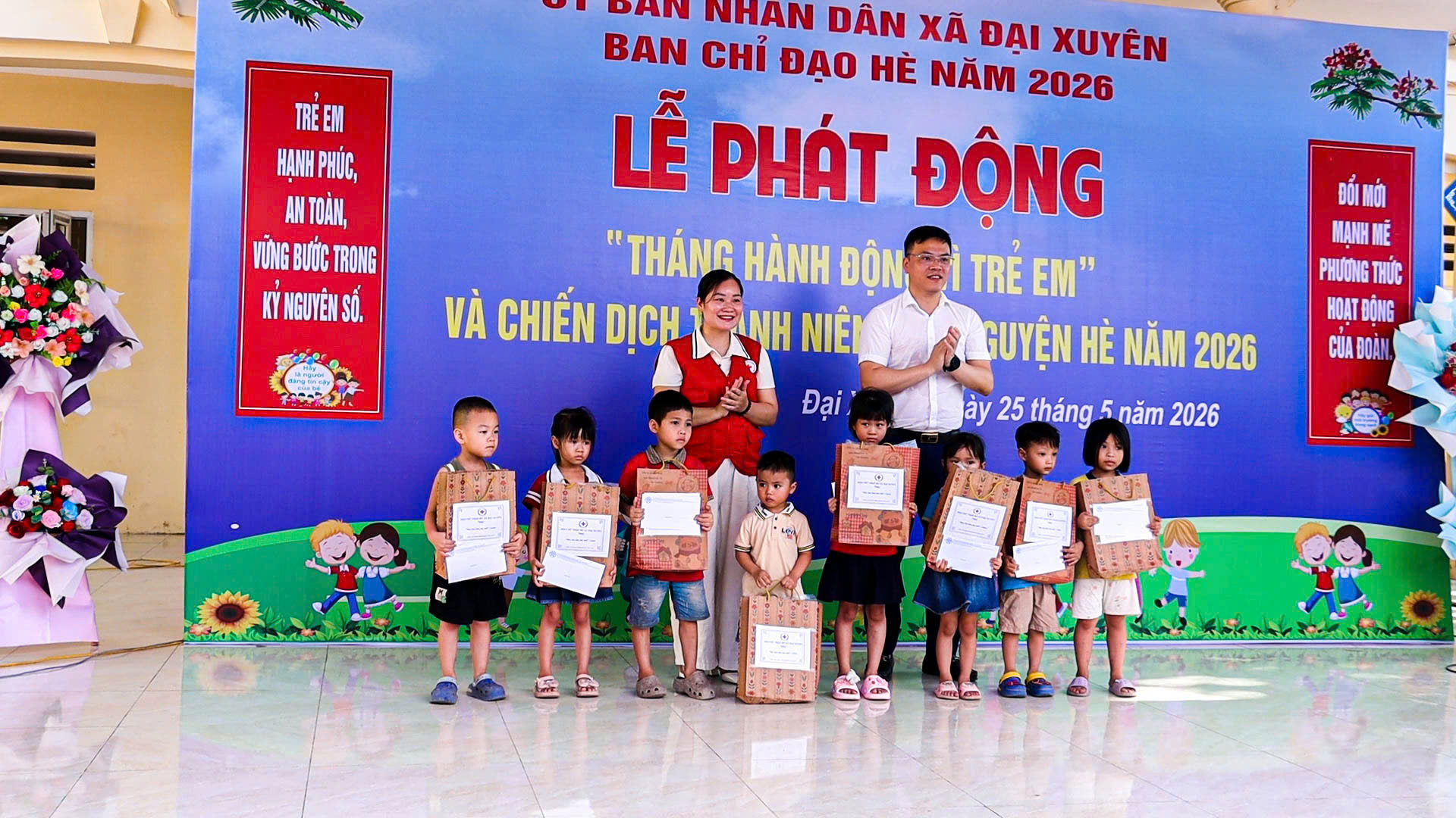 Xã Đại Xuyên: Phát động Chiến dịch hè và Tháng hành động vì trẻ em năm 2026- Ảnh 4.
