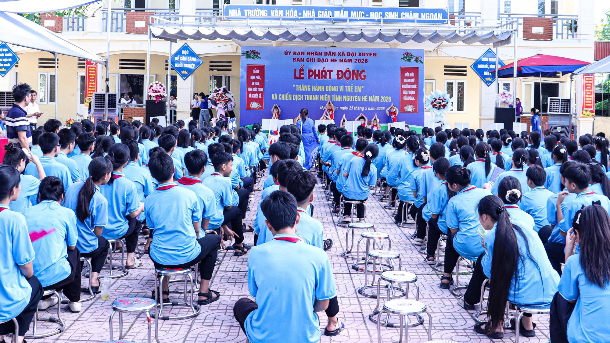 Xã Đại Xuyên: Phát động Chiến dịch hè và Tháng hành động vì trẻ em năm 2026- Ảnh 1.