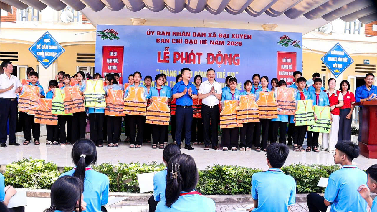 Xã Đại Xuyên: Phát động Chiến dịch hè và Tháng hành động vì trẻ em năm 2026- Ảnh 5.