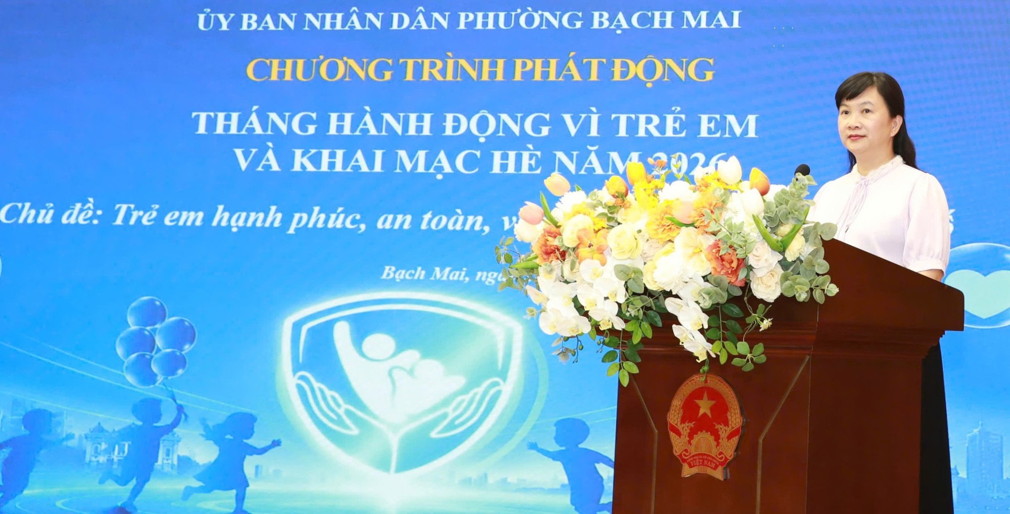 Phường Bạch Mai phát động Tháng hành động vì trẻ em - Khai mạc hè năm 2026- Ảnh 1.