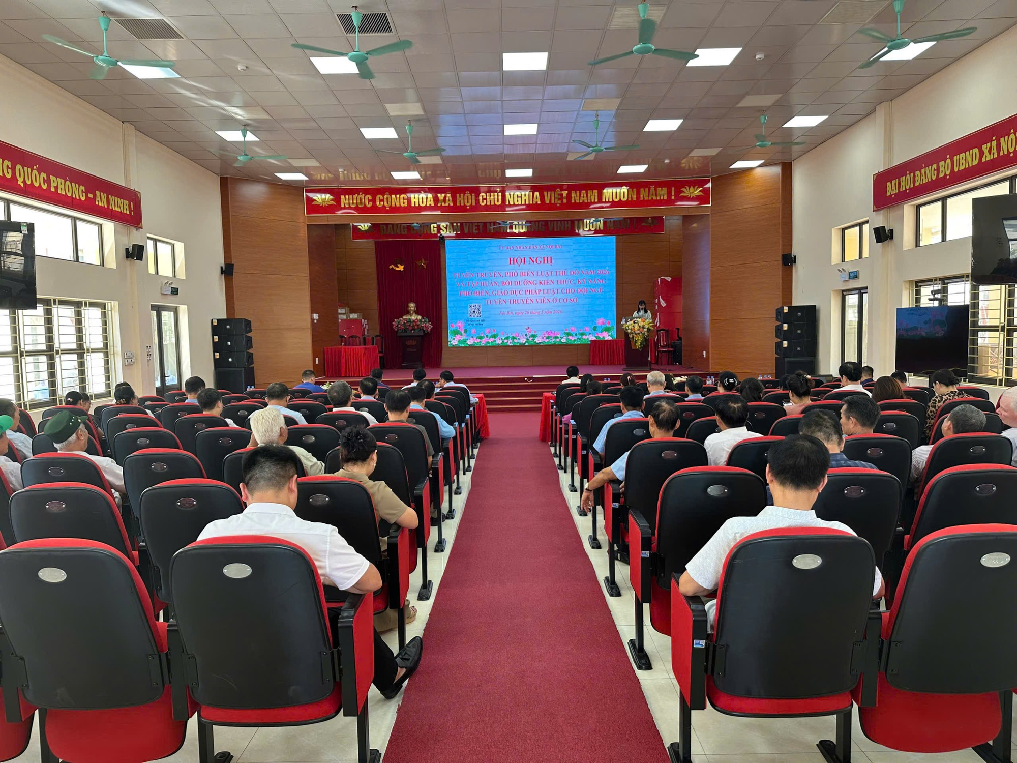 Xã Nội Bài: Tổ chức Hội nghị tuyên truyền, phổ biến Luật Thủ đô năm 2026- Ảnh 1.