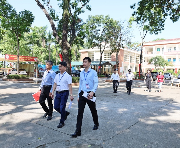 Xã Xuân Mai: Kiểm tra công tác chuẩn bị kỳ thi tuyển sinh vào lớp 10 Trung học phổ thông năm học 2026 - 2027- Ảnh 1.