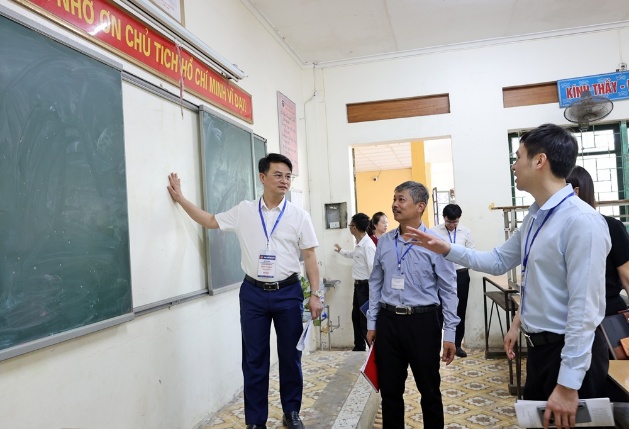 Xã Xuân Mai: Kiểm tra công tác chuẩn bị kỳ thi tuyển sinh vào lớp 10 Trung học phổ thông năm học 2026 - 2027- Ảnh 2.