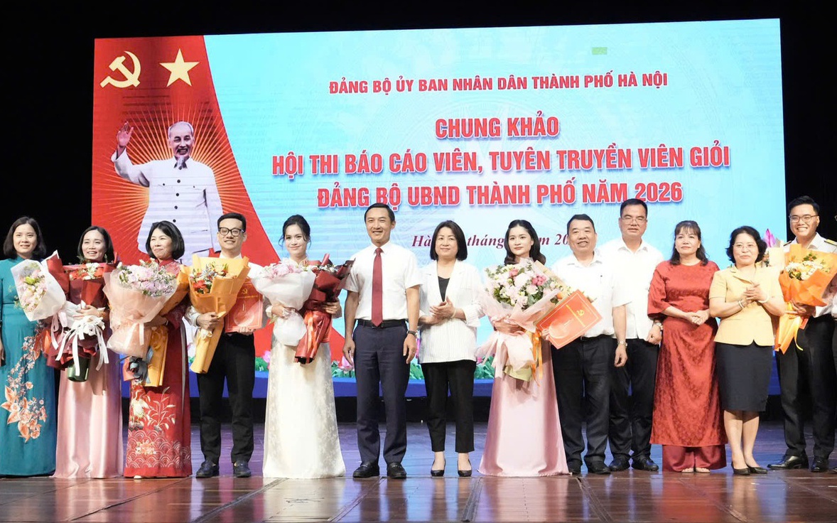 Chung khảo Hội thi Báo cáo viên, tuyên truyền viên giỏi Đảng bộ UBND Thành phố 